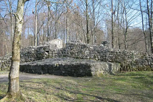 Burgruine Wulp – Ruine, 6 km von Zürich