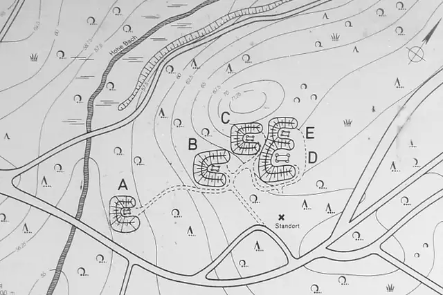 Großsteingrab Sieben Steinhäuser D – Megalith, 15 km von Walsrode