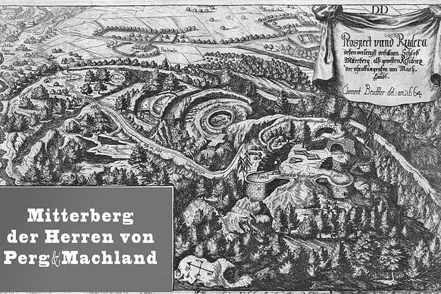 Burgruine Mitterberg – Castle, 21 km from Amstetten