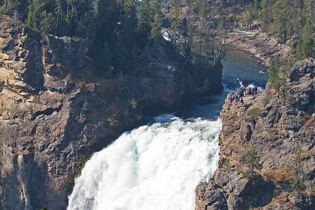 Upper Yellowstone Falls – Wasserfall