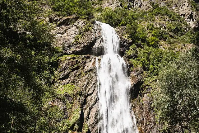 Pissevache – Wasserfall, 6 km von Martigny-Ville