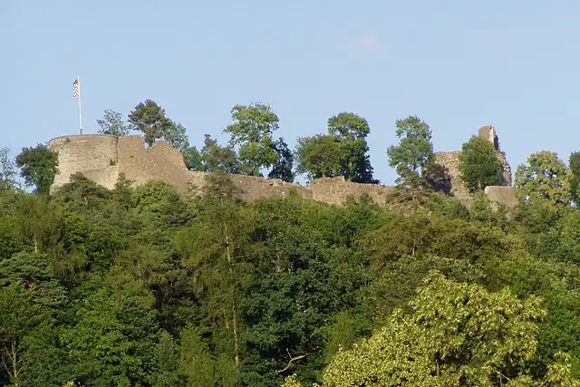 Burgruine Botenlauben – Ruin, near Bad Kissingen