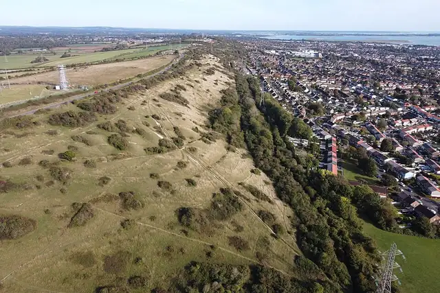 Portsdown Hill – Aussichtspunkt, bei Waterlooville