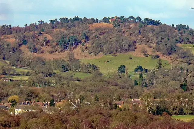 St Martha's Hill – Aussichtspunkt, bei Guildford