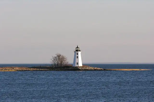 Black Rock Harbor Light – Leuchtturm, bei Fairfield