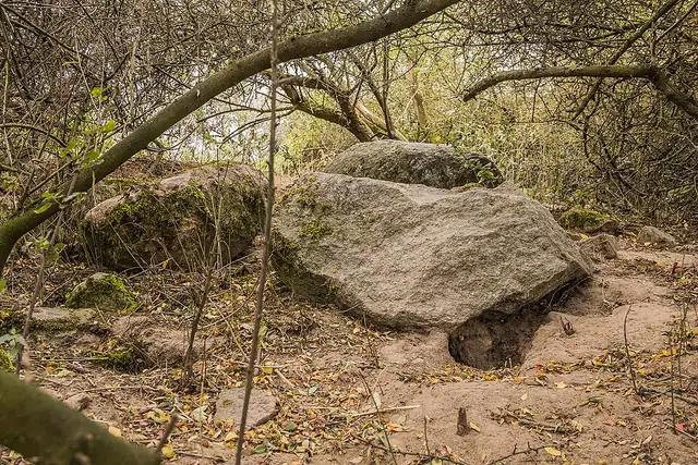 Großsteingrab Carmzow – Megalith, 14 km from Prenzlau