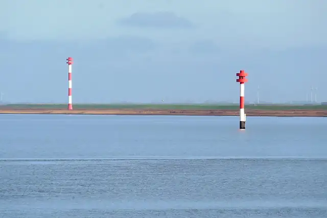 Richtfeuer Balje – Lighthouse, 25 km from Cuxhaven