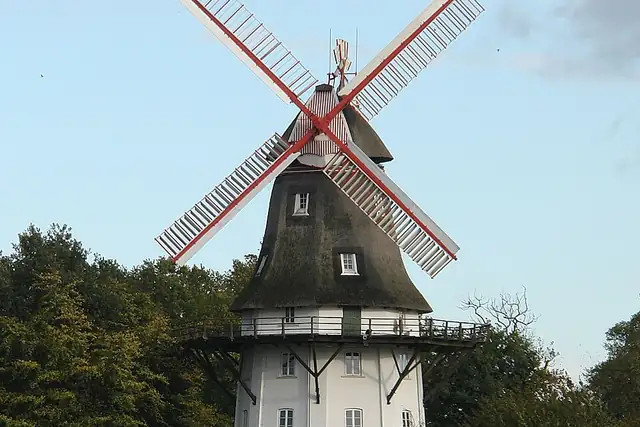 Mühle Oberneuland – Windmühle, 9 km von Bremen