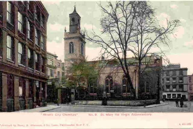 St Mary Aldermanbury – Ruine, bei London