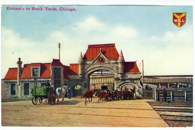 Union Stock Yards Gate – City gate, near Chicago