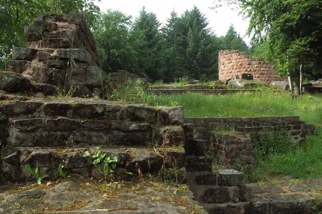 Steinenschloss – Ruin, 7 km from Pirmasens