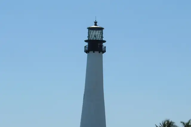 Cape Florida Light – Leuchtturm, 11 km von Coconut Grove