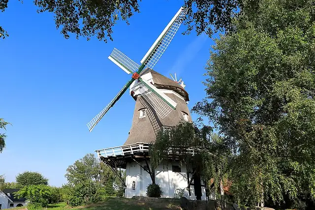 Achimer Mühle – Windmühle, 17 km von Bremen