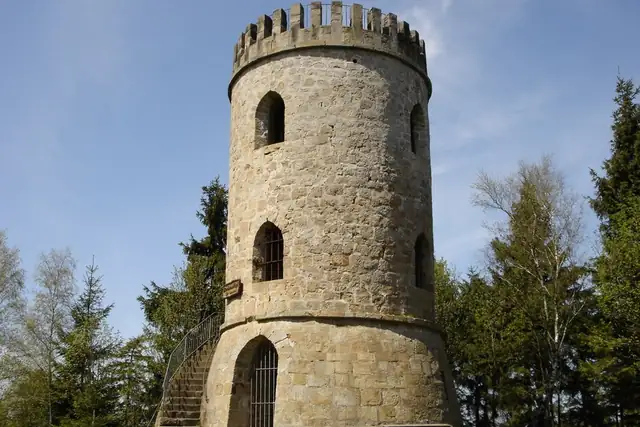 Bierbaums Nagel – Aussichtspunkt, 14 km von Warburg