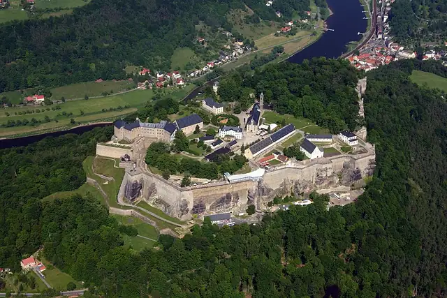 Festung Königstein – Castle, 10 km from Pirna