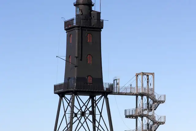 Leuchtturm Oberfeuer Eversand – Lighthouse, 16 km from Langen