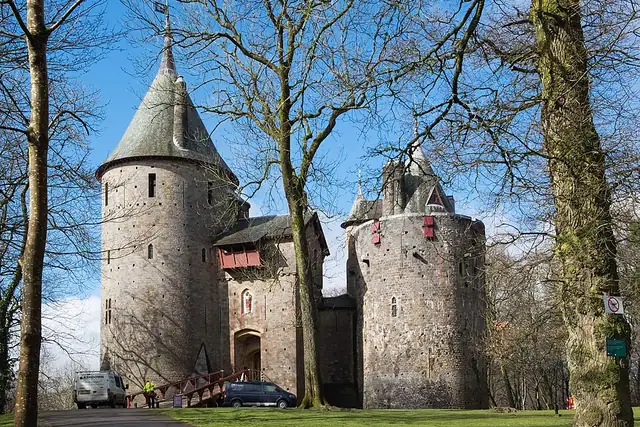 Castell Coch – Castle, 8 km from Cardiff