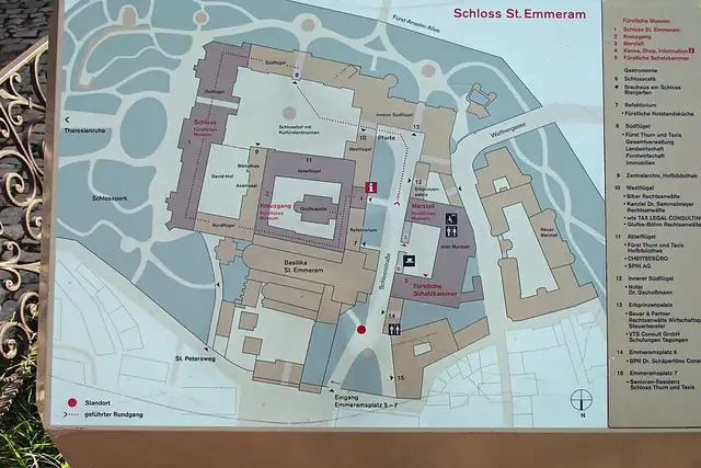 Schloss St. Emmeram – Burg oder Schloss, bei Regensburg